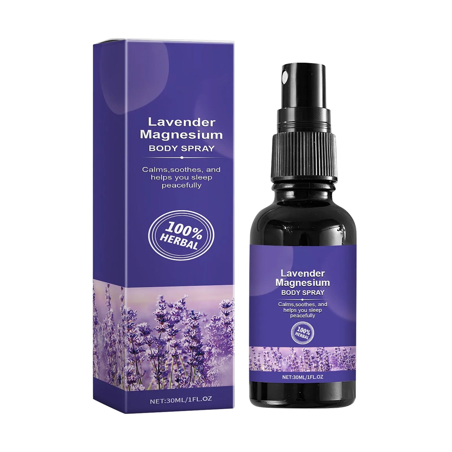 TheWakeUpCrew™ Lavender/Magnesium Pillow Spray 30ml Aromatherapy Sleep Lavender Pillow Mist