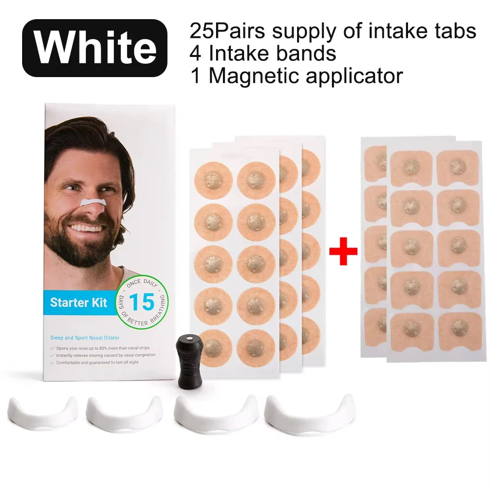 TheWakeUpCrew™ Magnetic Nasal Strips Nasal Breathing Dilators 15-Pairs