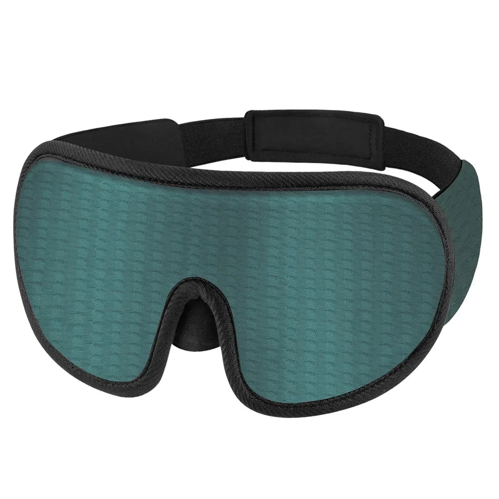 TheWakeUpCrew™ 3D Sleeping Mask 100% Light Blockout Sleeping Mask with Adjustable Strap