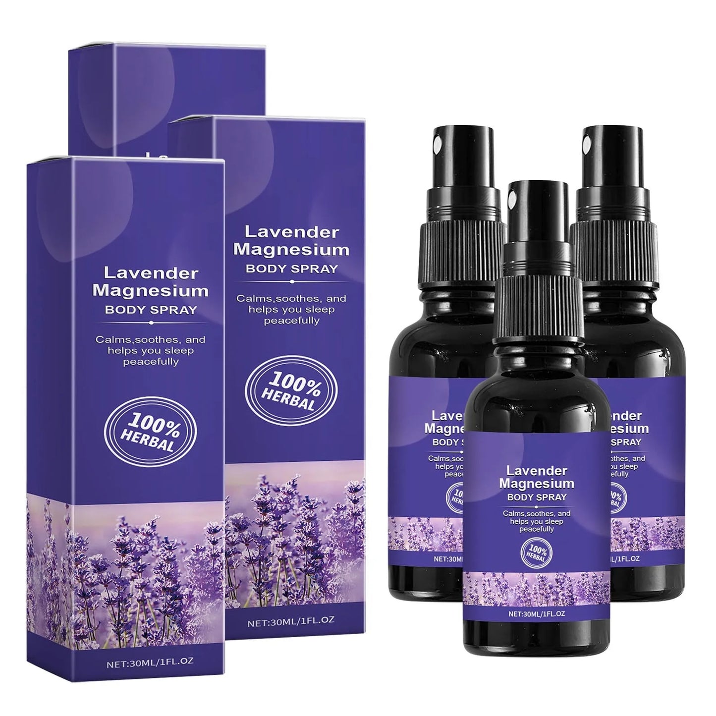 TheWakeUpCrew™ Lavender/Magnesium Pillow Spray 30ml Aromatherapy Sleep Lavender Pillow Mist