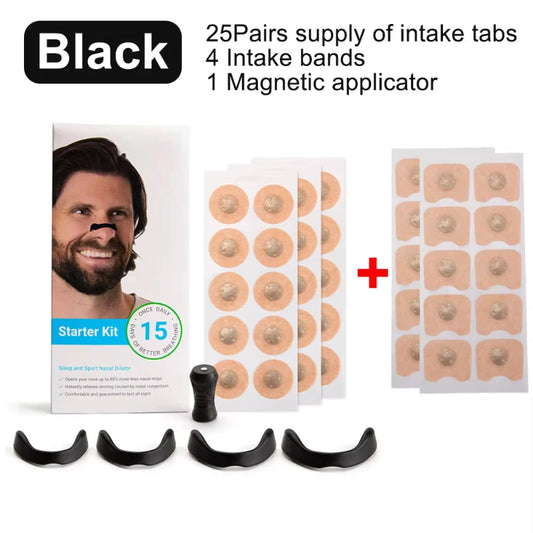 TheWakeUpCrew™ Magnetic Nasal Strips Nasal Breathing Dilators 15-Pairs