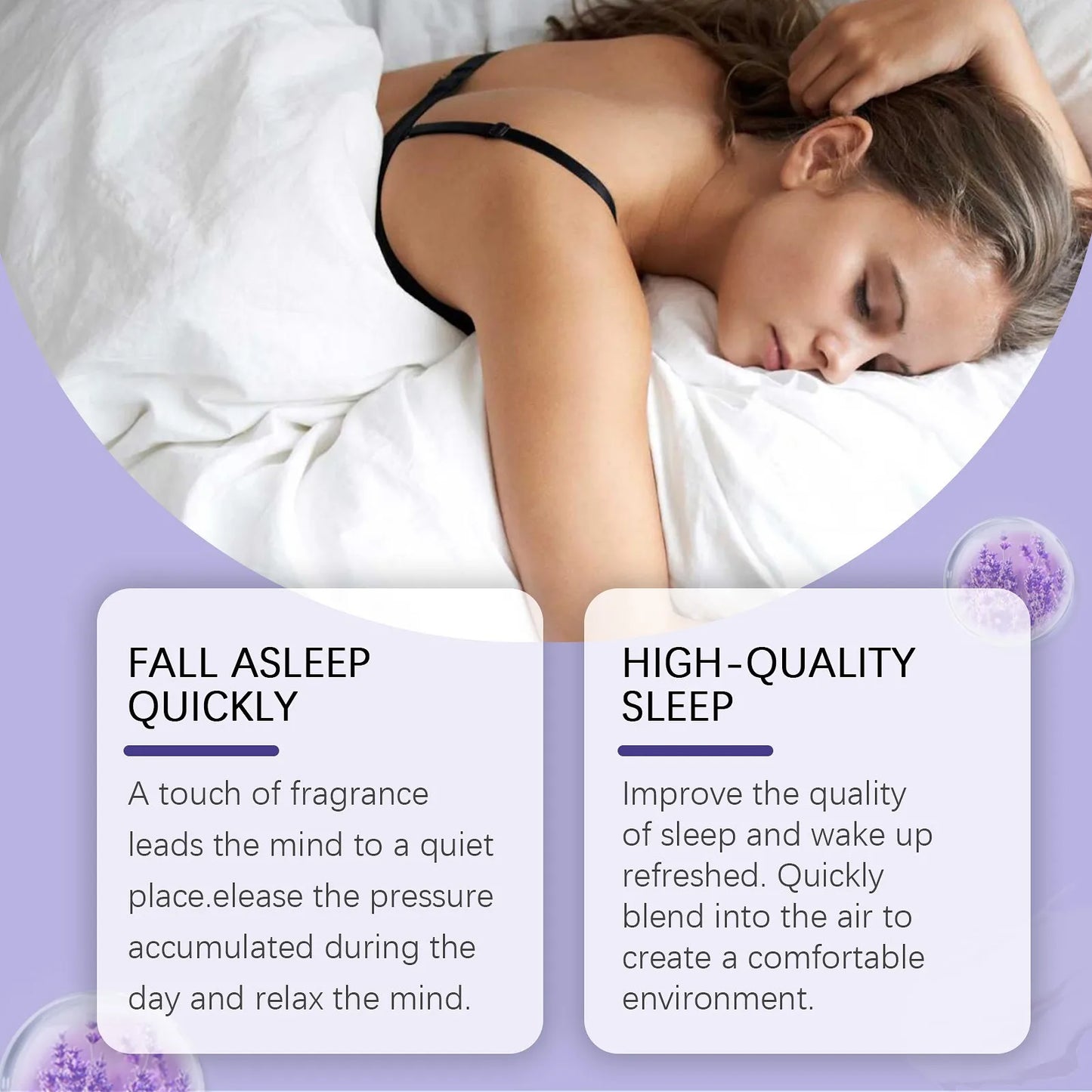 TheWakeUpCrew™ Lavender/Magnesium Pillow Spray 30ml Aromatherapy Sleep Lavender Pillow Mist