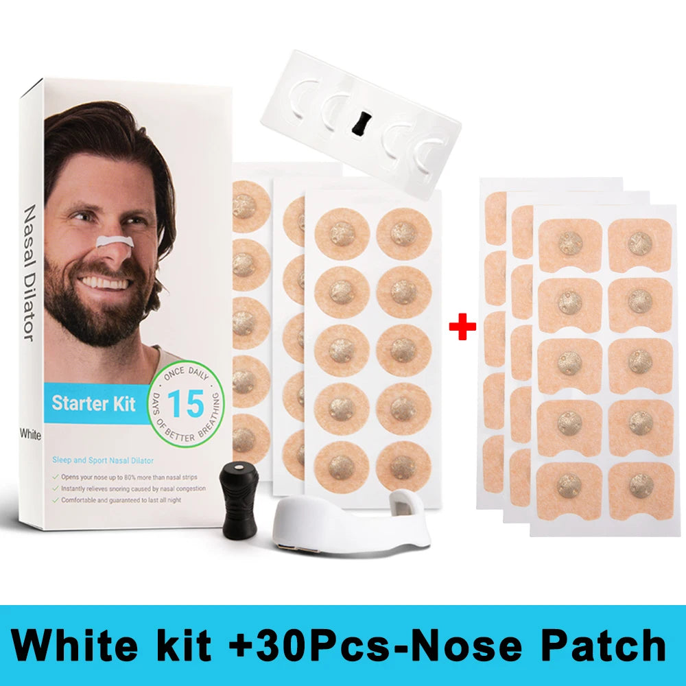 TheWakeUpCrew™ Magnetic Nasal Strips Nasal Breathing Dilators 15-Pairs