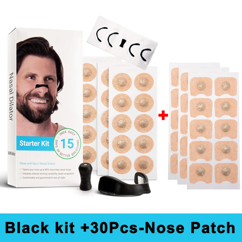 TheWakeUpCrew™ Magnetic Nasal Strips Nasal Breathing Dilators 15-Pairs