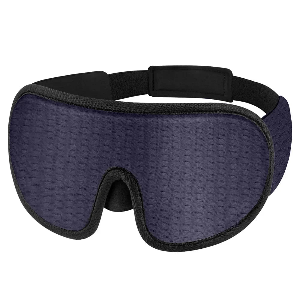 TheWakeUpCrew™ 3D Sleeping Mask 100% Light Blockout Sleeping Mask with Adjustable Strap